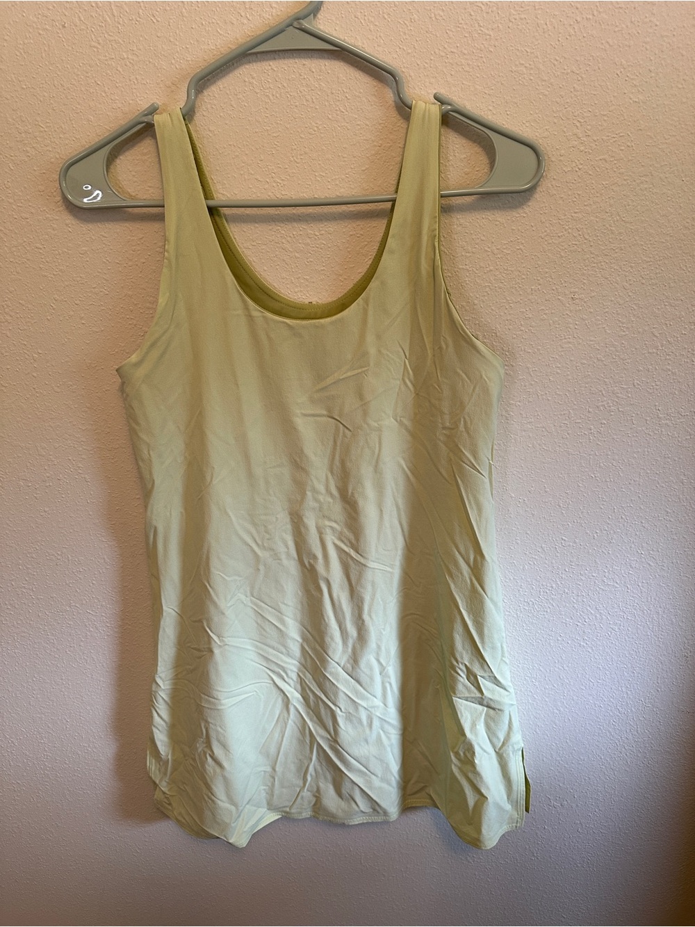 Women's outdoor voices exercise dress - Light Olive Green
